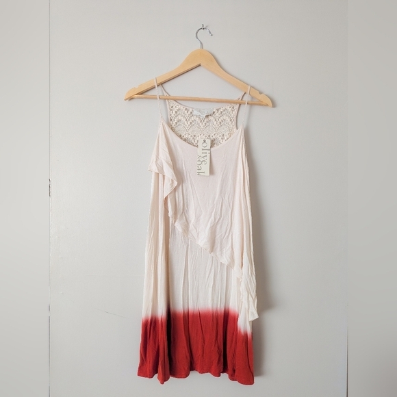 Olive & Oak Dresses & Skirts - Anthropologie X Olive & Oak Asymmetrical Crochet Dress